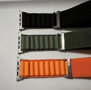 Lot de 3 boucles Alpine compatibles avec Apple Watch 42/44/45/49mm - Photo 1 sur 3