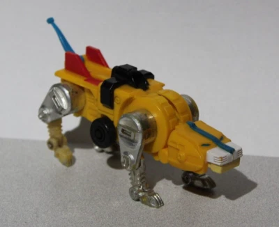 LJN Toys Voltron Yellow Lion #5 1984 plástico W.E.P. Figura de acción vintage de 4" Foto 1 de 3