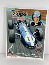2001 program SVRA Dan Gurney Watkins Glen-Zippo Vintage Grand Prix Shelby Racing