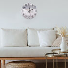 Large Wall Clock Living Room Decor Battery Operated Modern Home Office