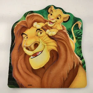 Vintage 1990s Disney Lion King Mouse Pad Collectible 90s Simba Mufasa Unused - Picture 1 of 4