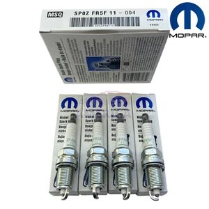 07-21 Jeep Compas Patriot Dodge Journey 2.4L 2.0L Spark Plugs (4) NEW OEM MOPAR - Picture 1 of 5