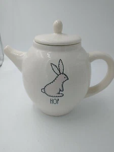 Rae Dunn “Hop” Teapot Artisan Collection by Magenta - Picture 1 of 8