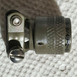Coque arrière circulaire Glenair M85049/49-2-8W MIL Spec avec soulagement des contraintes - Photo 1/4