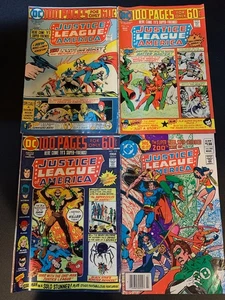 Justice League America #112-200 (4 Book Lot) Silver Age DC Complete G/VG - Fine- - Picture 1 of 11