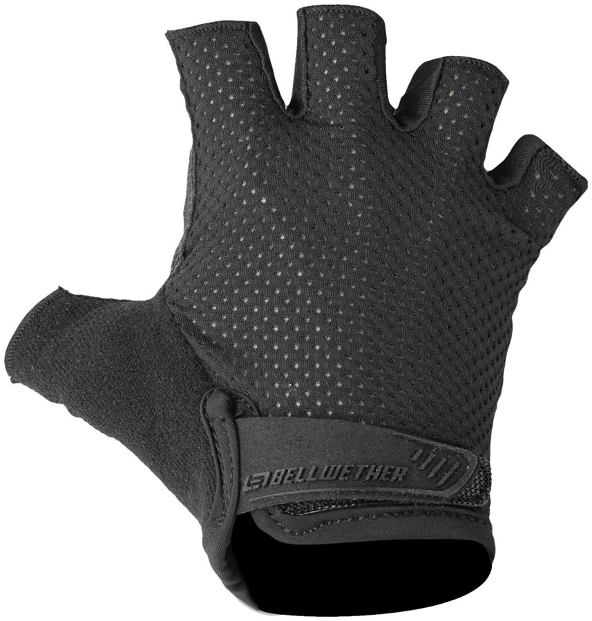Guantes Bellwether Gel Supreme - negros, dedo corto, para mujer, medianos Foto 1 de 1