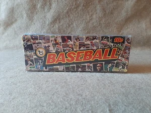 1974 Topps Baseball Trade Cards Box advertises 36 Packs Bubble Gum Empty Display - Picture 1 of 8