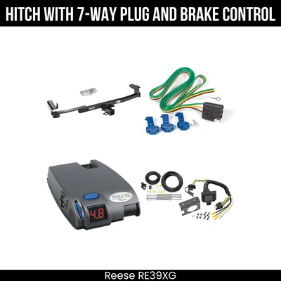 Paquete de remolque enganche + control de freno para 08-09 Ford Taurus Mercury Sable 44525 Clase 3 Foto 1 de 4