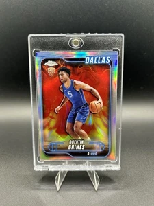 🔥 2024-25 Topps Chrome #163 Quentin Grimes Prizm Refractor RC 🔥 - Picture 1 of 3