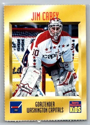 Jim Carey 1995 Sports Illustrated for Kids Washington Capitals #382 - Image 1 of 2