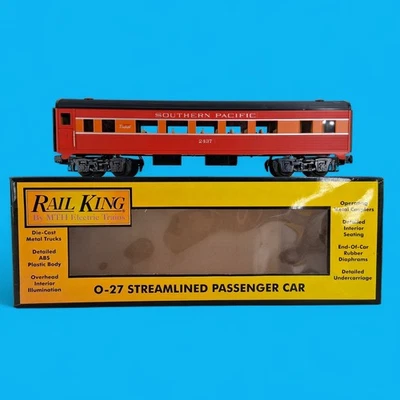 MTH RK-6062 Southern Pacific SP #2437 Streamlined Coach Car O-27 Scale - Image 1 of 4