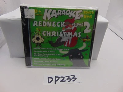 Nuevo CDG Sellado Chartbuster Karaoke CD 6+6 Canciones Redneck Navidad Volumen 2 Foto 1 de 3