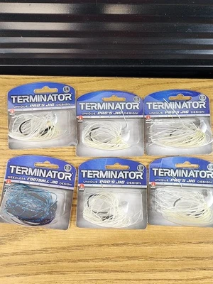 Plantillas Terminator Pro PJ1233 1/2 oz blancas + una FJW1286 negra/azul/púrpura 5 piezas  Foto 1 de 4