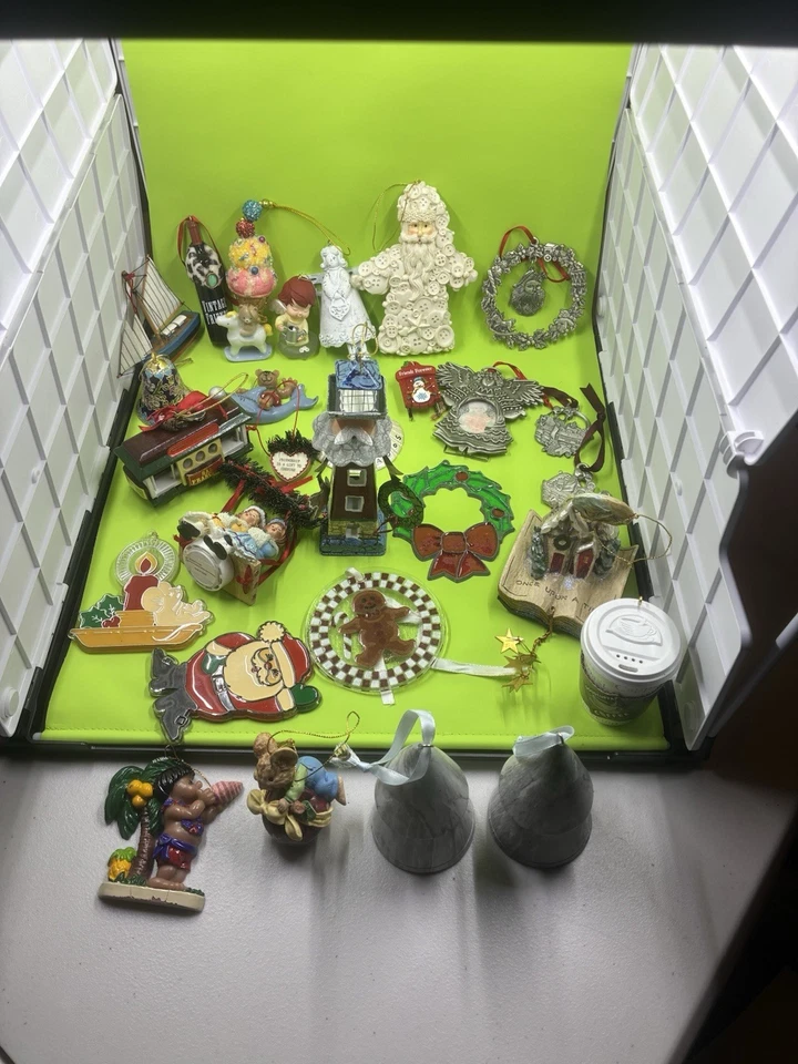vintage christmas ornaments Lot Of 28 - Image 1 of 4
