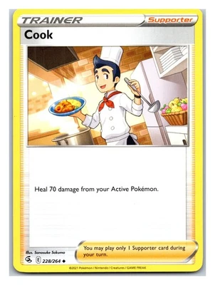 SWSH08: Fusion Strike #228/264 Cook - Image 1 of 2