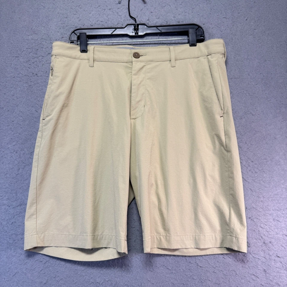 Pantalones Cortos de Golf Tommy Bahama Para Hombre Tostados Talla 35 Texturizados Rendimiento Informales Foto 1 de 4