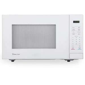 Magic Chef 1000 W 1.1 Cubic Feet Digital Touch Countertop Microwave, White(Used) - Picture 1 of 9