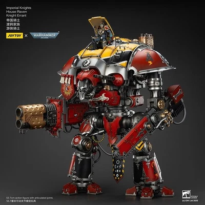 JoyToy Warhammer 40K JT9305 1:18 Casa Caballeros Imperiales Cuervo Caballero Cuerpo Errante Foto 1 de 4