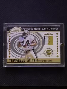 2001 Pacific Prism parches atómicos #50 Terrelle Smith New Orlean Saints - Imagen 1 de 6