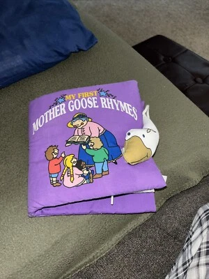 Vintage My First Mother Goose Rhymes Cloth Book 1997 - Image 1 of 3