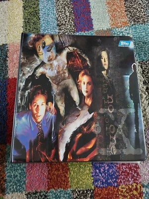 Topps Trading Cards The X-files Full Set With Folder Mint Condition 200+ Cards - Image 1 of 4
