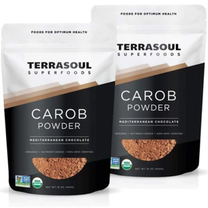 Organic Carob Powder, 2 Lbs (2 Pack) - Cocoa Powder Alternative | High in Fiber - Picture 1 of 12