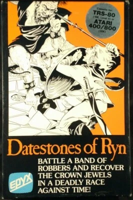 Datestones of Ryn by EPYX Atari 400/800 - Cassette - Complete - Image 1 of 4