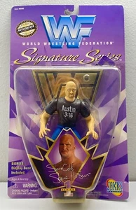 Vintage 1997 WWF Stone Cold Steve Austin JAKKS Signature Series 1 NIB NEW 80900 - Picture 1 of 10