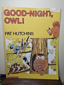 Good-Night Owl! Scholastic Big Book Pat Hutchins Classroom Giant Book 1972 Vtg - Picture 1 of 8