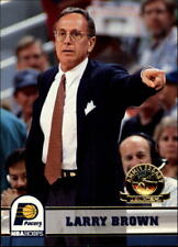 1993-94 Hoops Fifth Anniversary Gold Pacers Basketball Card #240 Larry Brown CO