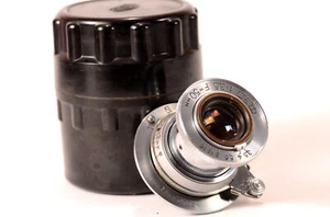 Lente plegable INDUSTAR 10 FED reparada URSS 3,5/50 mm LEICA Elmar RF L39 Zorky - Imagen 1 de 12