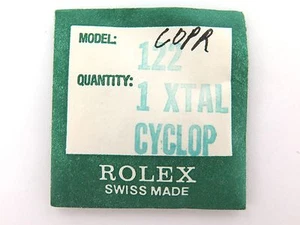 .VINTAGE ROLEX N.O.S 122 CYCLOPS CRYSTAL. 7606 7607 9230 9231 92300 92311 ETC - Picture 1 of 2