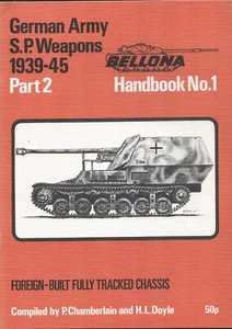 BELLONA GERMAN ARMY SELF-PROPELLED WEAPONS WW2 1939-45 Pt2 CZECH FRENCH ITALY RU - Imagen 1 de 2
