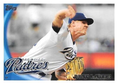 2010 Topps Baseball - #191 Mat Latos - San Diego Padres - Image 1 of 4