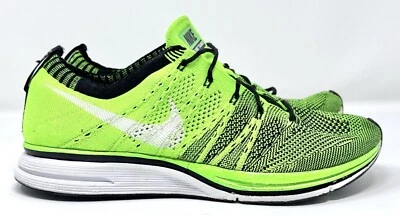 Men's 2012 Nike Flyknit Trainer+ Electric Green Running Shoes 532894-301 sz 7 - Image 1 of 4