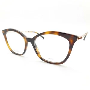 Max Mara MM 1383 086 Havana Rose Gold 50mm New Authentic Eyeglass Frame - Picture 1 of 4