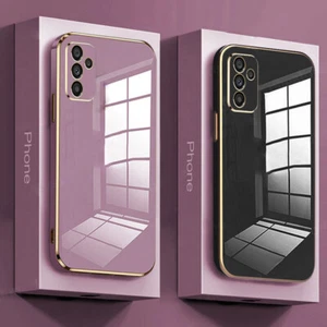 Funda para Samsung A15 A25 A36 A55 A56 A17 enchapada a prueba de golpes cubierta de silicona suave - Imagen 1 de 19