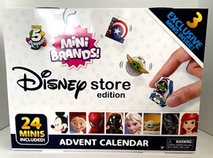 2022 Disney Store Edition Advent Calendar Zuru 5 Surprise Mini Brands - Picture 1 of 6