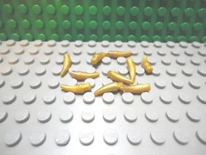 Lego 10 Oro Perla Barba Casco Pequeño Cuerno NUEVO - Imagen 1 de 1