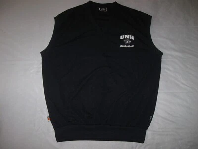 UNH University of New Hampshire Wildcats Basketball Vest Men's XL The Rock Blue - Image 1 of 4
