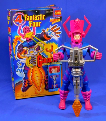 MARVEL FANTASTIC FOUR 14" GALACTUS COMPLETE WITH BOX 1995 TOY BIZ Cover