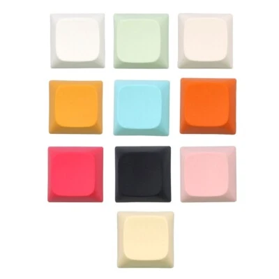 20PCs PBT Blank Keycaps Mechanical Keyboard Installation 1U XDA Profile Key Cap - Image 1 of 4