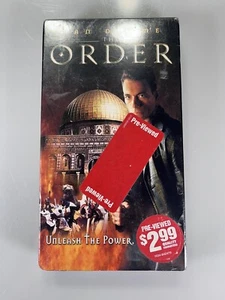 The Order VHS (Sony Pictures, 2001) -Jean Claude Van Damme - BLOCKBUSTER Video! - Picture 1 of 7