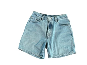 Levis VTG 550 Relaxed Fit Shorts Sz 30 Light Denim Wash Y2K Pockets - Picture 1 of 6