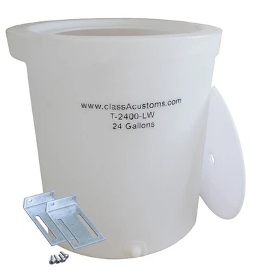 24 galones LIVEWELL / Baitwell Tanque portátil peces pesca cebo ahorrador | T-2400-LW Foto 1 de 4