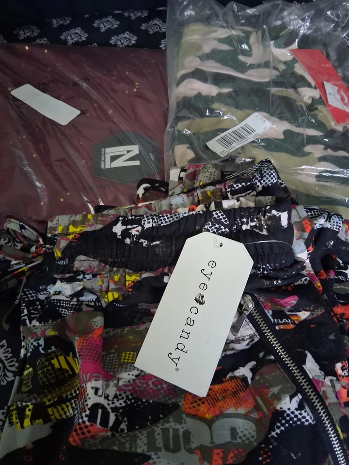 Nuevo Lote (3) PIEZAS Leggings Hot Kiss Cintura Alta Rouch, Jogger Eye Candy, Nuevo Look  Foto 1 de 4