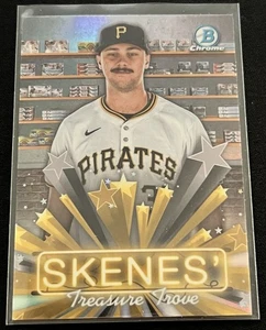2025 Bowman Paul Skenes #HS-13 Hobby Stars Insert Treasure Trove Pirates - Picture 1 of 4