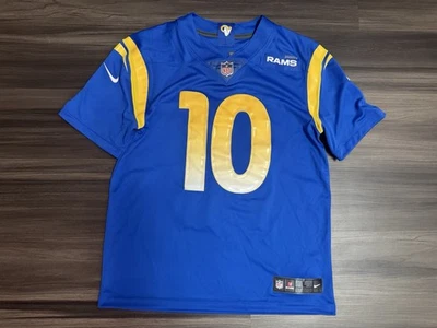 Camiseta deportiva para hombre Nike Cooper Kupp #10 Los Angeles Rams NFL cosida al vapor grande Foto 1 de 4