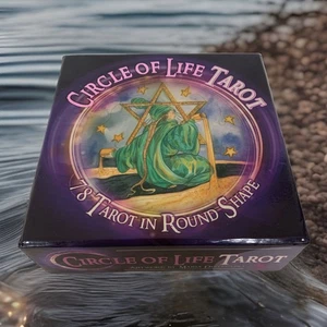 Kreis des Lebens Tarot 78 Karten Deck Englisch Wahrsagerei Wahrsagerei Orakel - Bild 1 von 4