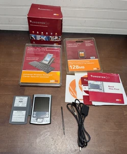 PalmOne Tungsteno E2 PDA Organizador Portátil Con Accesorios-Probado - Imagen 1 de 16